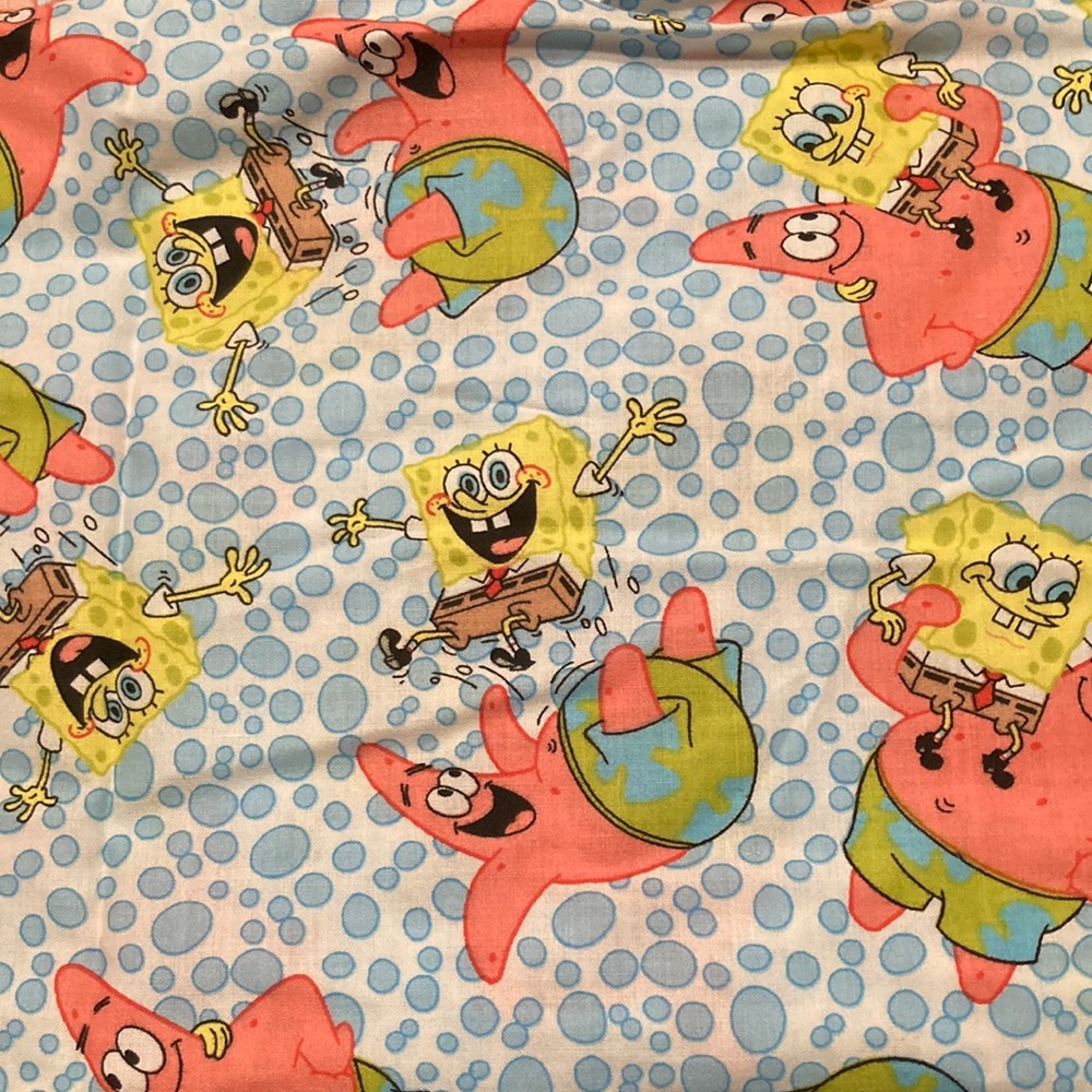 SpongeBob and Patrick Fabric